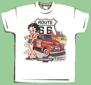 Betty Boop 54 Chevy