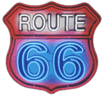 Neon Deluxe Route 66 Sign