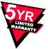 5 yr limited warranty